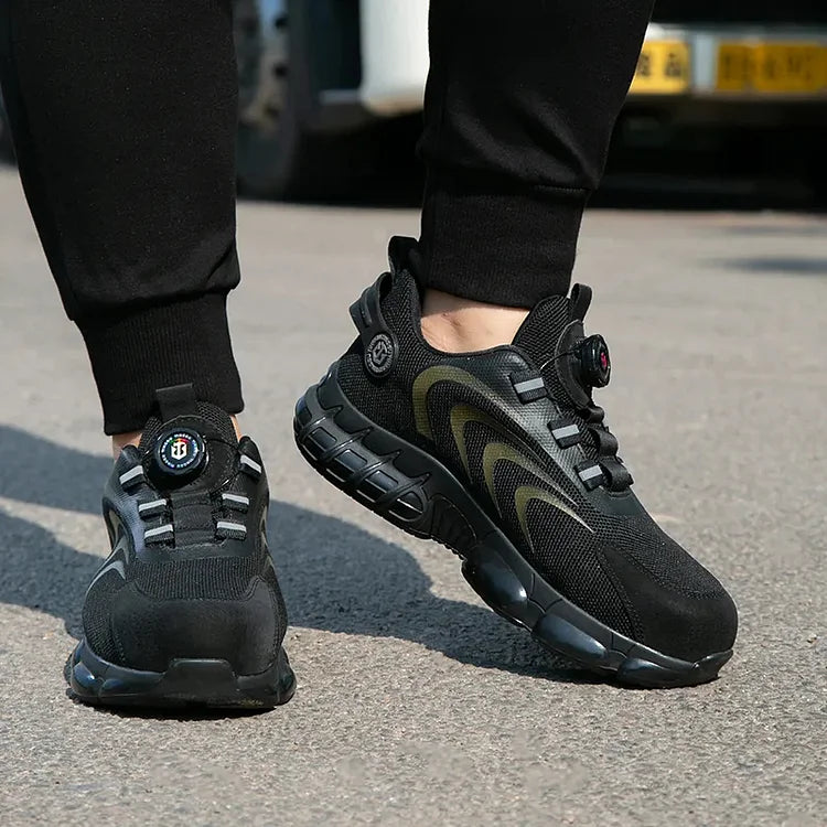 Steel Toe Safety Shoes Outdoor Non-slip Sole Sports Work Shoes